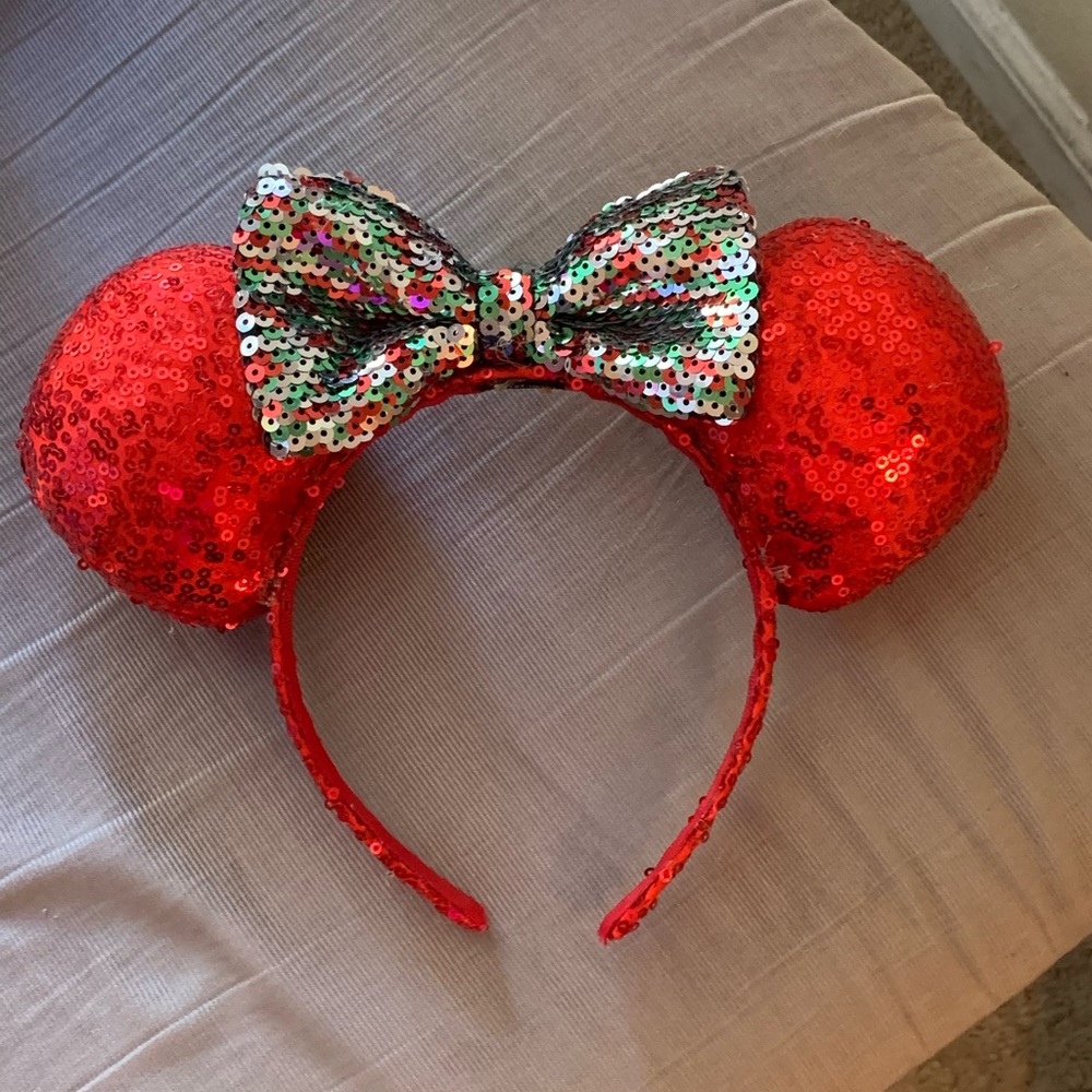 Red Minnie Mouse Ears